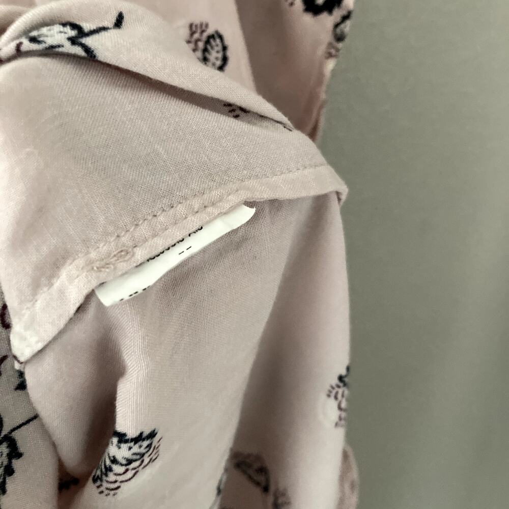 Pendleton Printed Short Sleeve Button Front Blous… - image 4